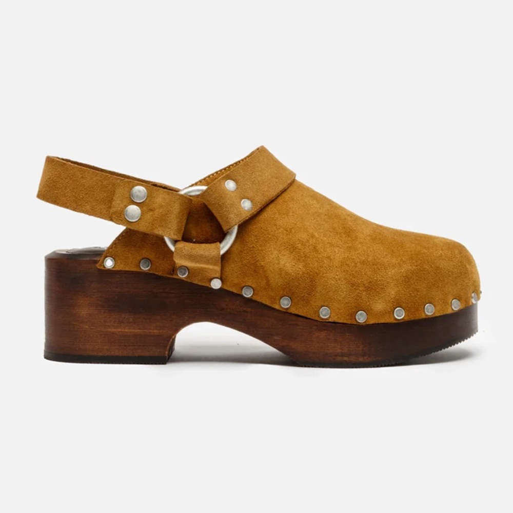 Rarely worn Re/Done Suede Clog